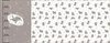 GRAUES HÄSCHEN M. 2 (PASTELLHÄSCHEN) - panoramisches Paneel 60 cm