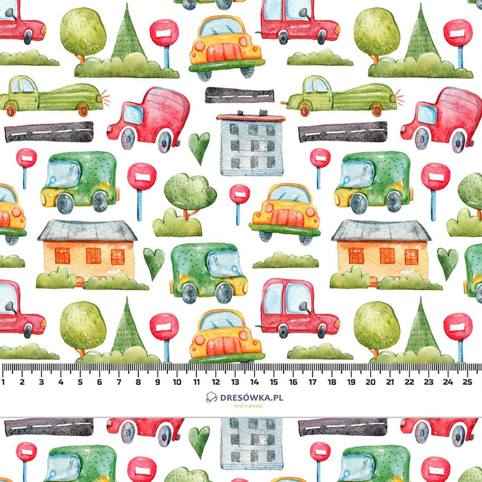 IN THE CITY PAT. 1 (CITY WORLD) - single jersey with elastane 