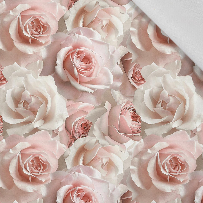 PASTEL FLOWERS WZ.7 - Cotton woven fabric