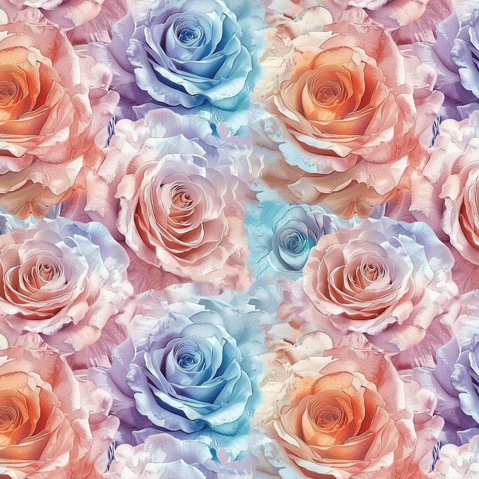 PASTEL FLOWERS WZ.8 - ortalion PUMI