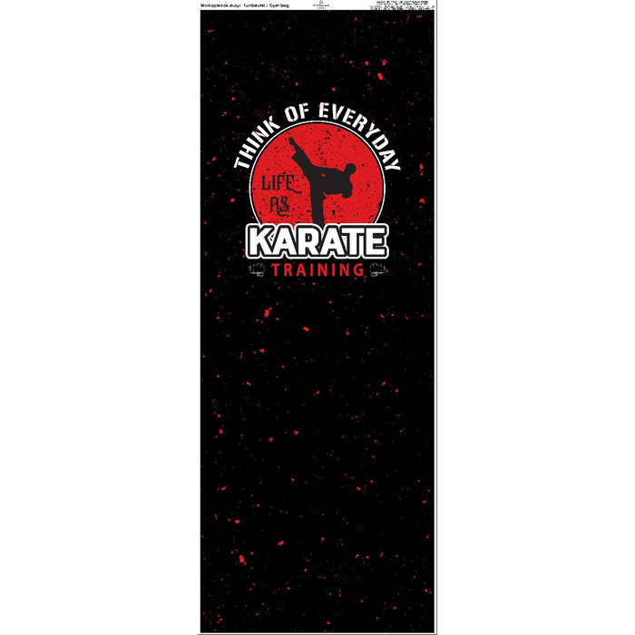 BATOH-PYTEL - KARATE TRAINING - velký