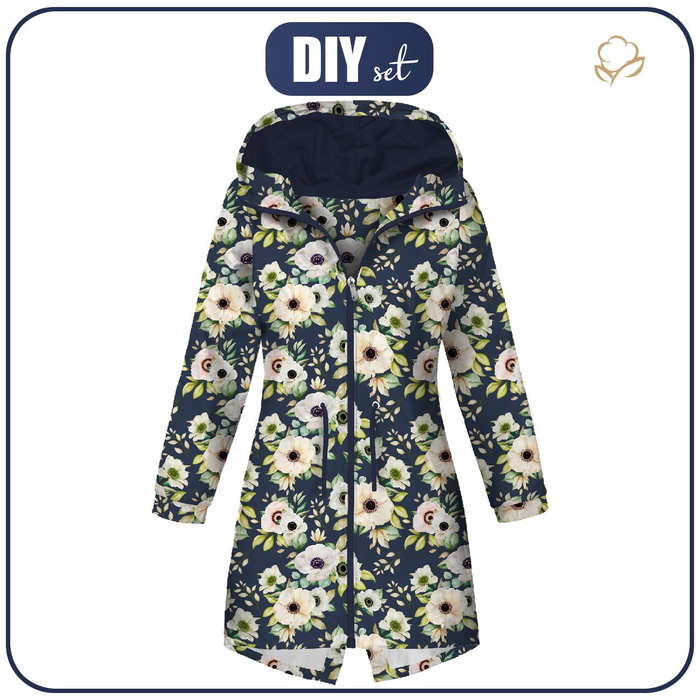 DAMENPARKA (ANNA) - KRONEN-ANEMONE - Softshell XL