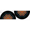 COLORFUL MANDALA - Tellerrock-Panel M