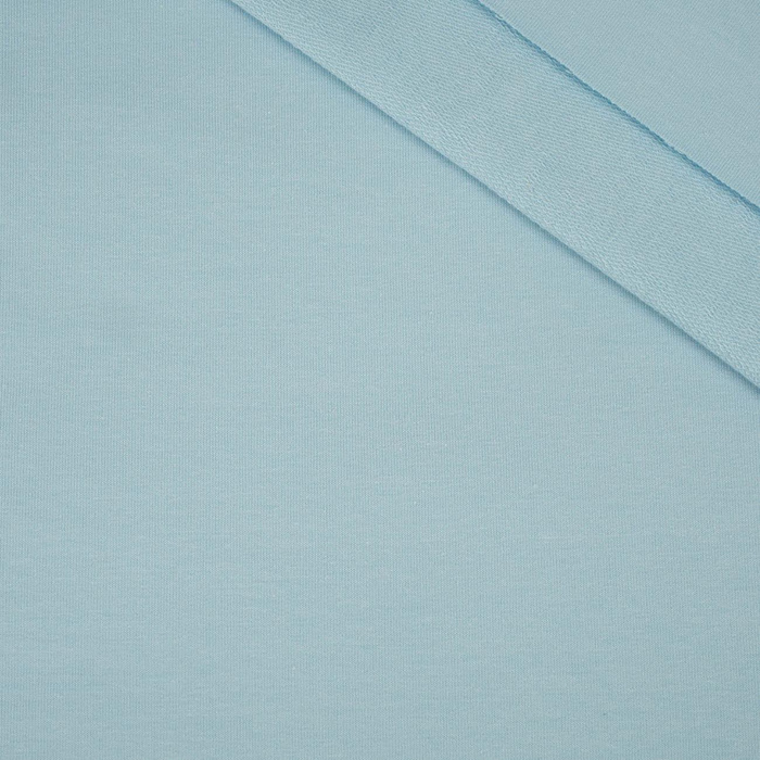 French Terry mit Elasthan - Light Sky Blue (D-75)