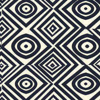 GEOMETRIC WZ. 4 - Cotton woven fabric
