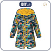 KINDERPARKA (ARIEL) - CAMOUFLAGE BUNT Ms. 2 - Softshell (122/128)