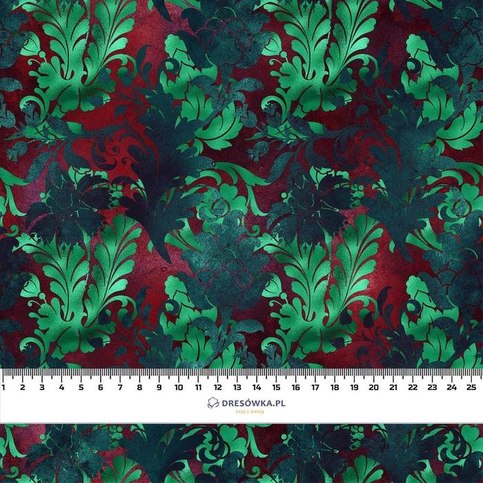 FLORAL MS. 8 - looped knit fabric with elastane ITY