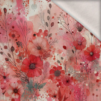 FLORAL REVERIE WZ. 5 - Wintersweat angeraut mit Elastan ITY