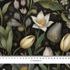 SPRING FLOWERS M. 1- Single Jersey mit Elastan ITY