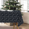 WINTER TWIGS pat. 3 (WINTER IN PARK) - Woven Fabric for tablecloths