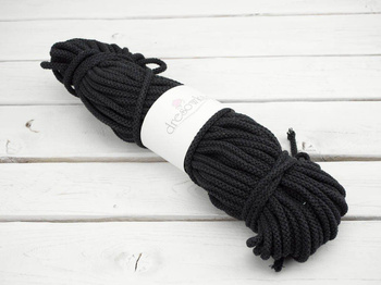 Strings cotton hank 8mm  - GRAPHITE