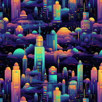 NEON CITY WZ.5- single jersey z elastanem ITY