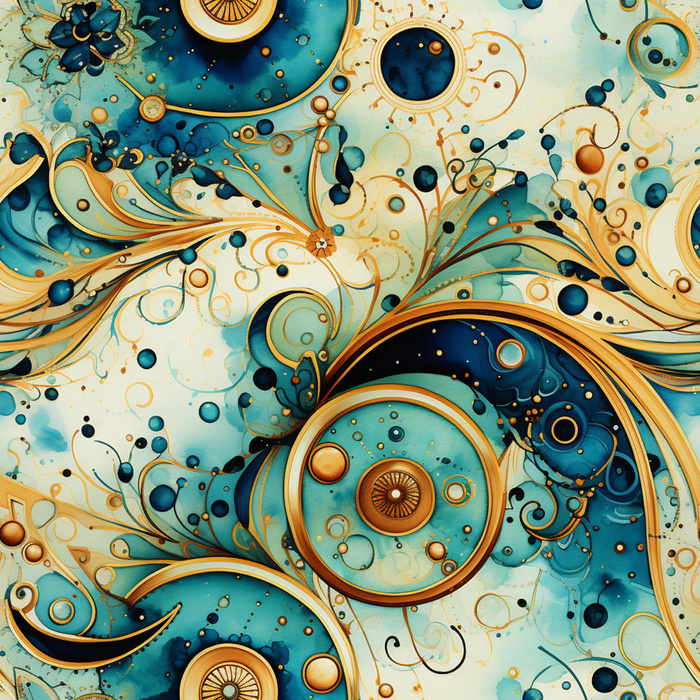 ABSTRACTION wz.11 - Mušelín bavlněný