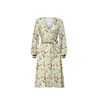 WRAP MIDI DRESS (BIANCA) - MEADOW PAT. 4 - sewing set S