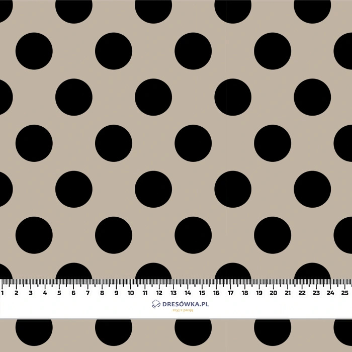 POLKA DOTS WZ. 12 - Minky plyš