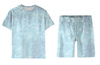 CHILDREN'S PAJAMAS "ADA" - DUALSYSTEM / CAMOUFLAGE pat. 2 - Bamboo Single Jersey with elastan (146/152)