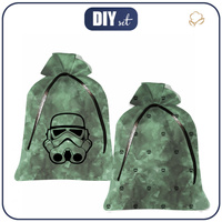 Geschenkbeutel - STORMTROOPER / CAMOUFLAGE m. 2 (olive) - groß