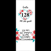 Mädchen Textillabel "BLUMEN" DE - Größe 146 - 9 Stck Set