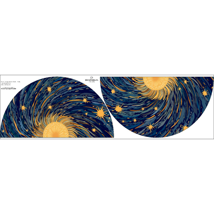 Klein Tellerrock-Panel - KREPP - WATERCOLOR GALAXY