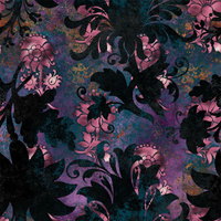 FLORAL  pat. 7 - Thermo lycra