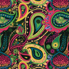 Paisley pattern no. 7 - Upholstery velour 