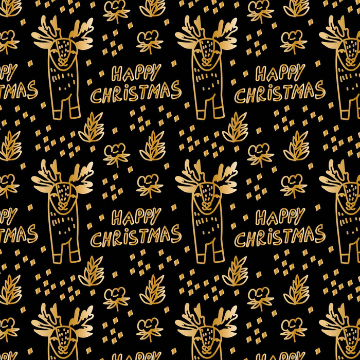 GOLD CHRISTMAS WZ. 3 - Wasserabweisende Webware