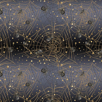 GOLDEN WEB (ENCHANTED NIGHT)- Upholstery velour