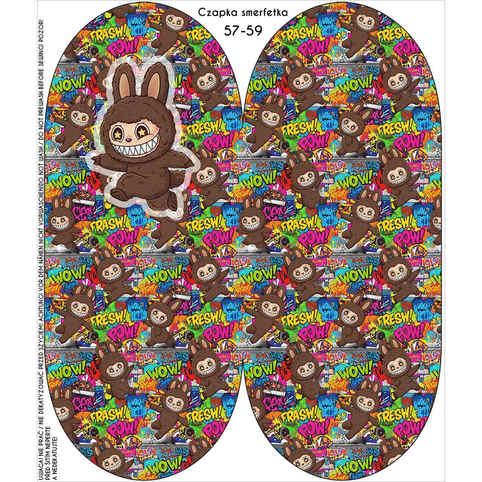 "Beanie" Mütze - CREEPY CUTE WZ.4 54-56