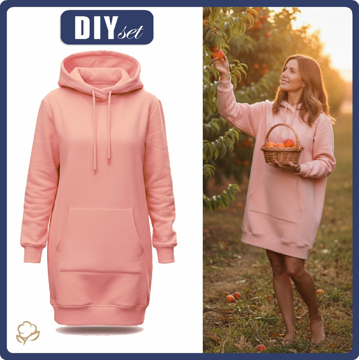 DIY Set - HOODIE (LUXA) - LIGHT PEACH