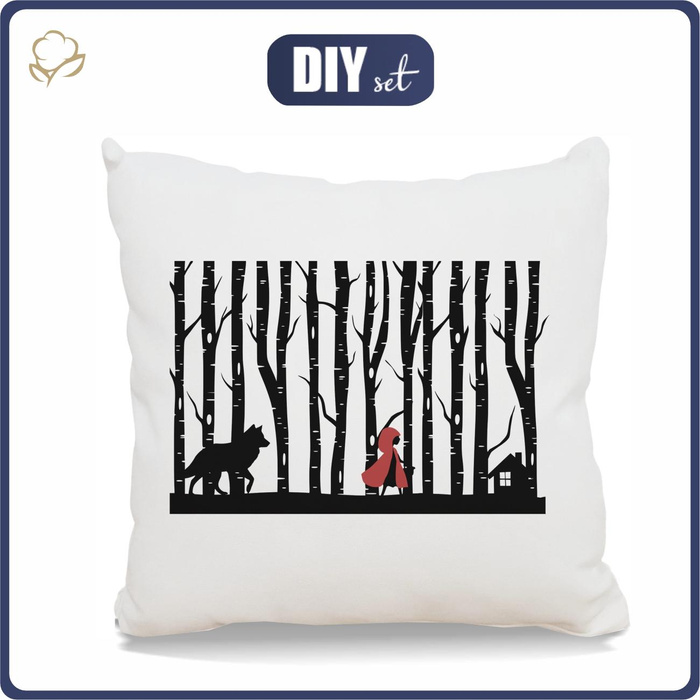 PILLOW 45x45 - LITTLE RED RIDING HOOD - sewing set