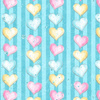 PASTEL HEARTS (WONDERLAND)- Upholstery velour 