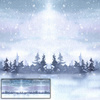 WINTER LANDSCAPE PAT. 2 (PAINTED FOREST) - PANORAMIC PANEL 80 cm