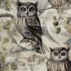 PASTEL BIRDS PAT. 4 (OLW) - Cotton muslin
