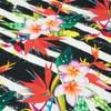 BLUMEN AUF DER ZEBRA - French Terry mit Elasthan PE240
