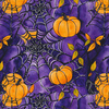 HALLOWEEN WZ. 59 - tkanina bawełniana