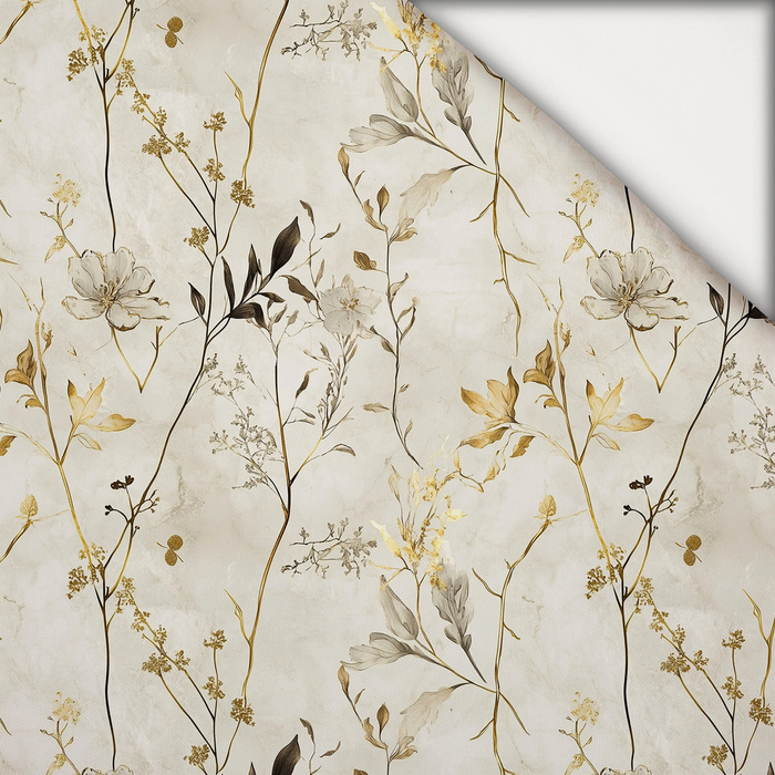 FLOWERS - Cloud Dancer WZ.5 - brushed knitwear with elastane ITY