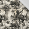 WILD BOAR WZ. 2 - viscose woven fabric