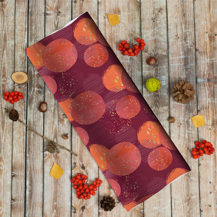 GLITTER LATERNE (GLITTER HERBST) - bio single jerset mit Elastan Sommersweat