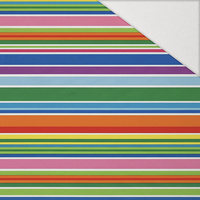 RETRO GEOMETRIC WZ. 8 - Hydrofobní česaná teplákovina
