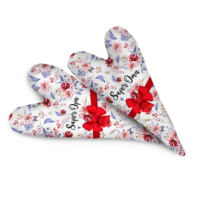 DECORATIVE HEARTS - Super Oma / WATERCOLOR BOUQUET