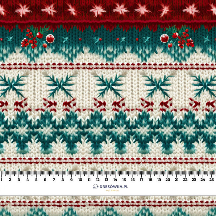 CHRISTMAS SWEATER wz.12 - French Terry mit Elasthan