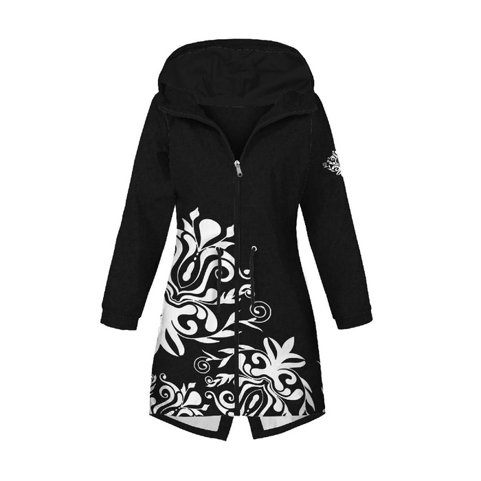 DÁMSKÁ BUNDA PARKA (ANNA) - DAMASCO OBRYS / černy - softshell