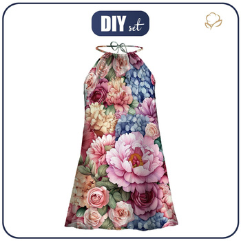 SUKIENKA "DALIA" MINI (L-XL) - FLOWERS WZ. 3 - zestaw do uszycia