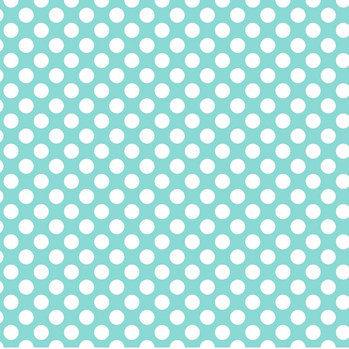 WHITE DOTS / mint - Panama 220g