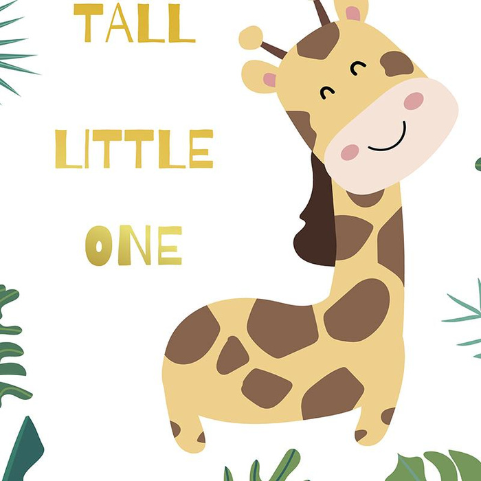 STAND TALL LITTLE ONE (WILD & FREE) - panel Waterproof woven fabric