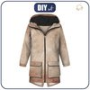 MEN'S PARKA (TOM) - BEIGE SPECKS - sewing set