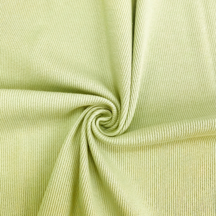 Rippjersey Uni - Lime Cream (D-205)