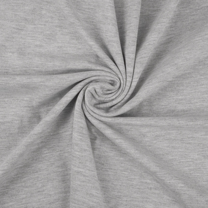 2-PACK - BASIC T-SHIRT DZIECIĘCY - JASNOSZARY (LIGHT GRAY)- zestaw do uszycia (116/122)