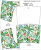 Boy's swim trunks - PARADISE JUNGLE 134-140
