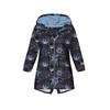 KIDS PARKA (ARIEL) - MOON LILIES (ENCHANTED NIGHT) - softshell